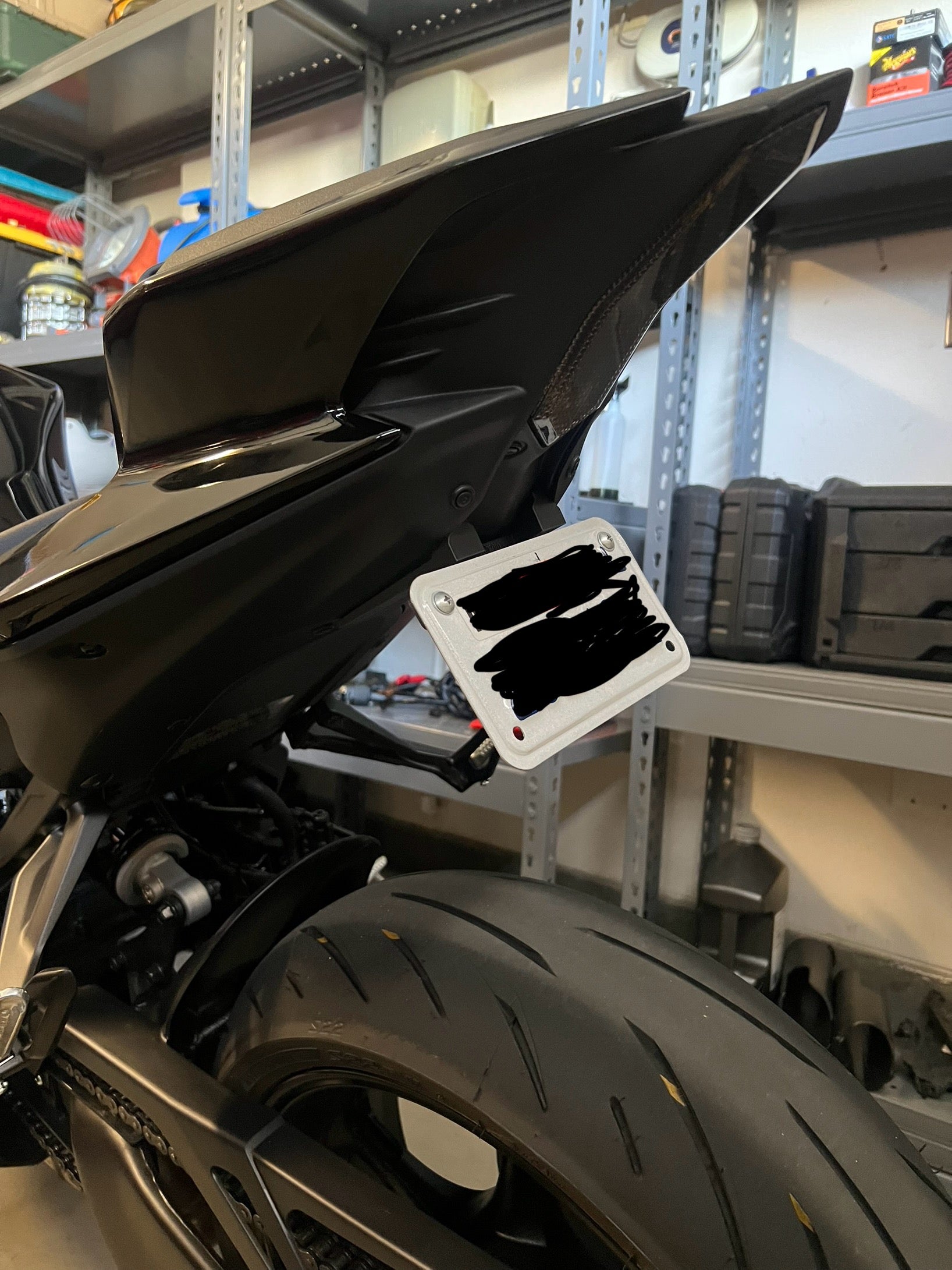 YZF-R9 Tail Tidy (Hinge)