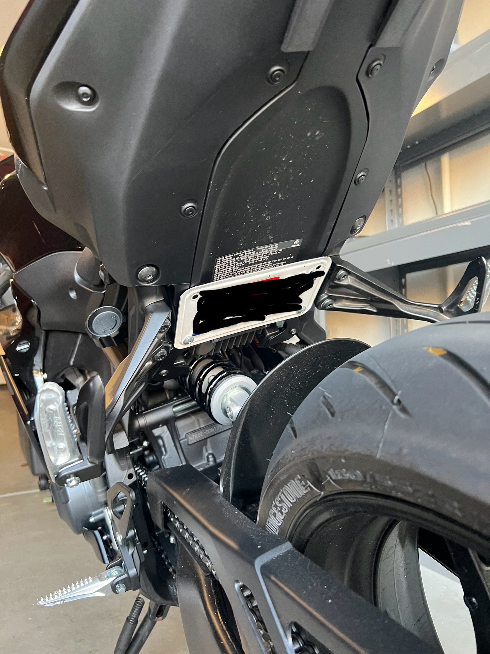 YZF-R9 Tail Tidy (Low Mount)